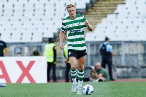 米体：米兰开始评估20岁丹麦前锋哈德尔，葡体要价2800万欧元